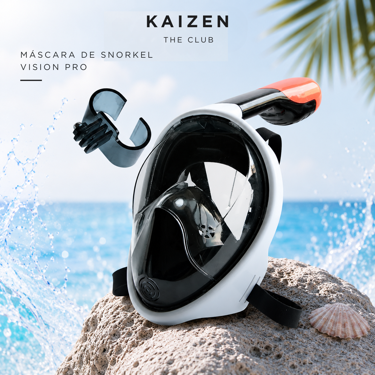 KAIZEN Máscara de Snorkel Vision Pro™